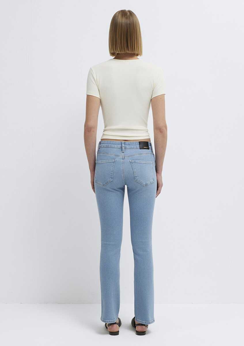 Mavi Mona Gold Premium Vintage Açık Mavi Kadın Jean Pantolon 10497A1551 - 5