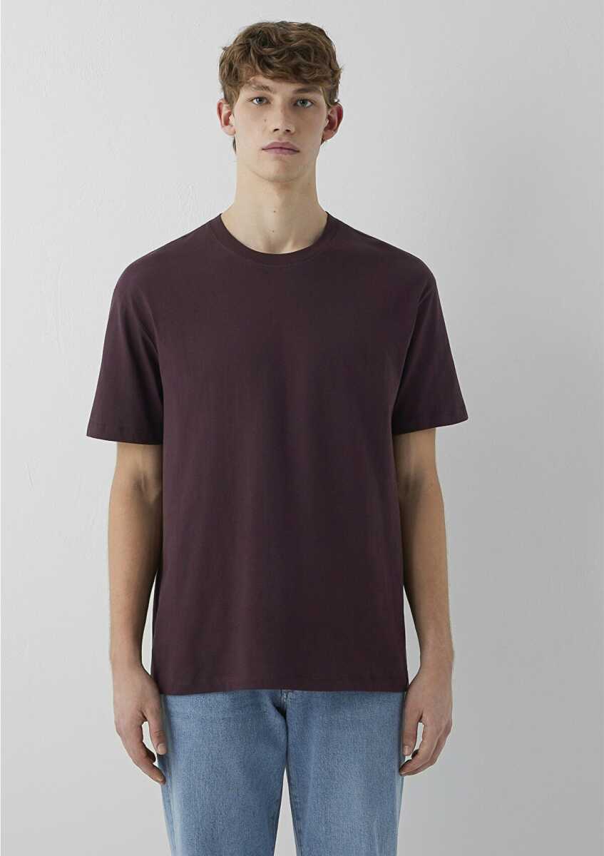 Mavi Mor Basic Loose Fit Erkek Tişört 066249-70223 - 3