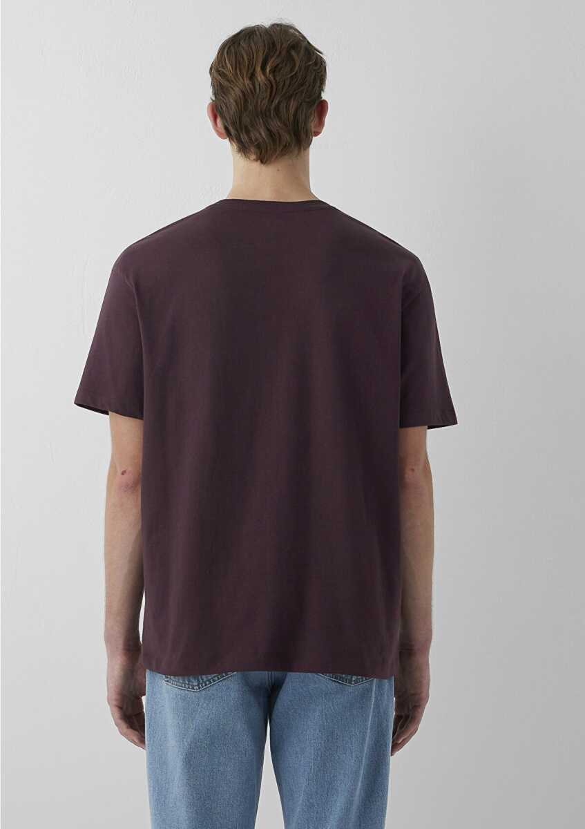 Mavi Mor Basic Loose Fit Erkek Tişört 066249-70223 - 5