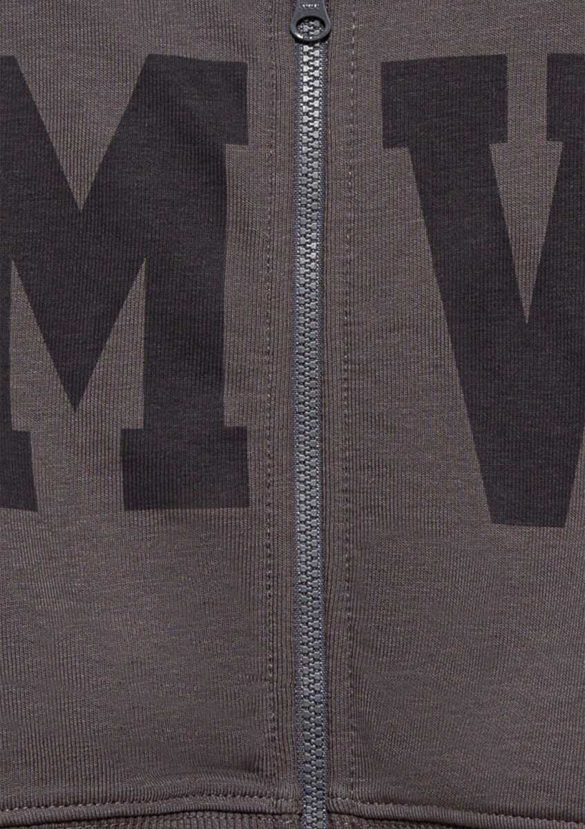 Mavi Mv Baskılı Fermuarlı Çocuk Sweat 7S10128-90778 - 4