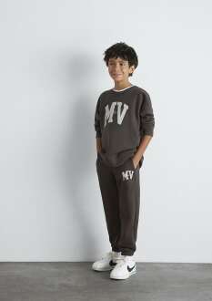 Mavi Mv Logo Baskılı Çocuk Eşofman Altı 6010010-71593 