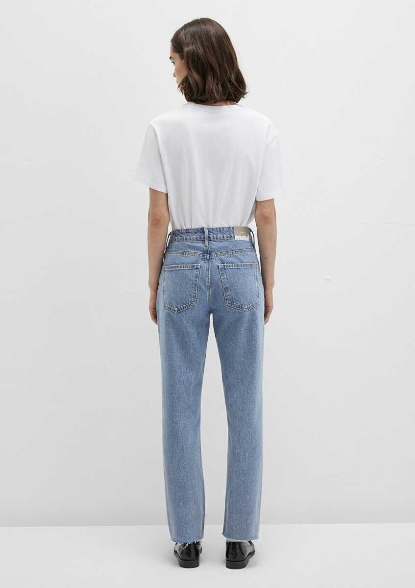Mavi New York Real Blue Açık Mavi Straight Düz Paça Kadın Jean Pantolon 101441-90523 - 4