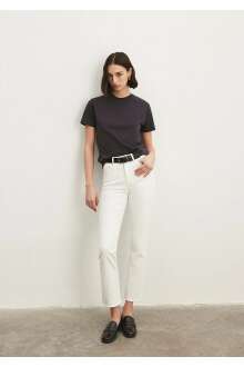 Mavi New York White Denim Kadın Jean 101441-81364 