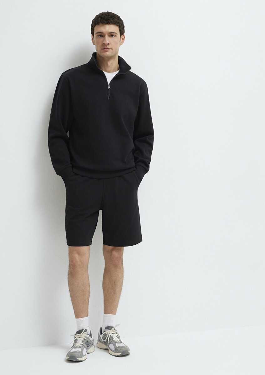 Mavi Örme Siyah Erkek Şort 066935-900