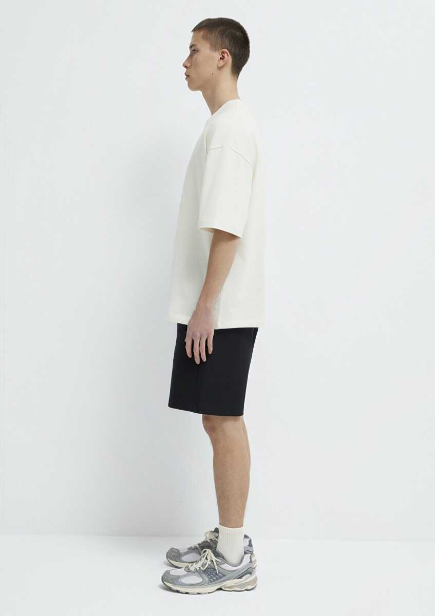 Mavi Oversize Erkek Tişört 0613188-71610 - 5