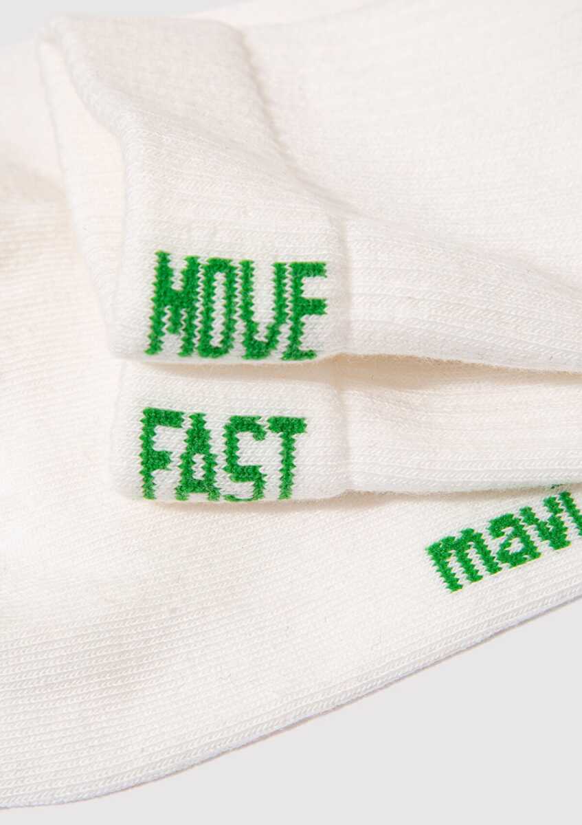 Mavi Patik Beyaz Erkek Çorap 0911605-622 (1)