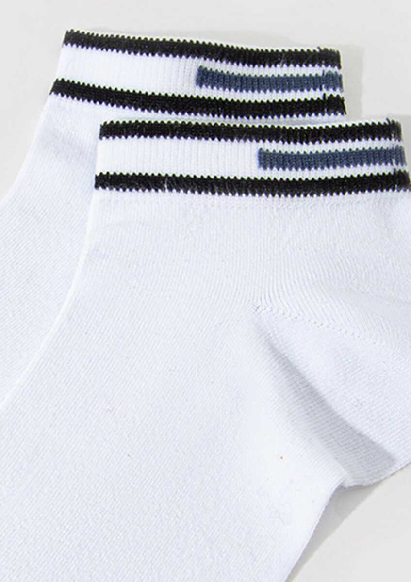 Mavi Patik Beyaz Erkek Çorap 0911609-620 (1)