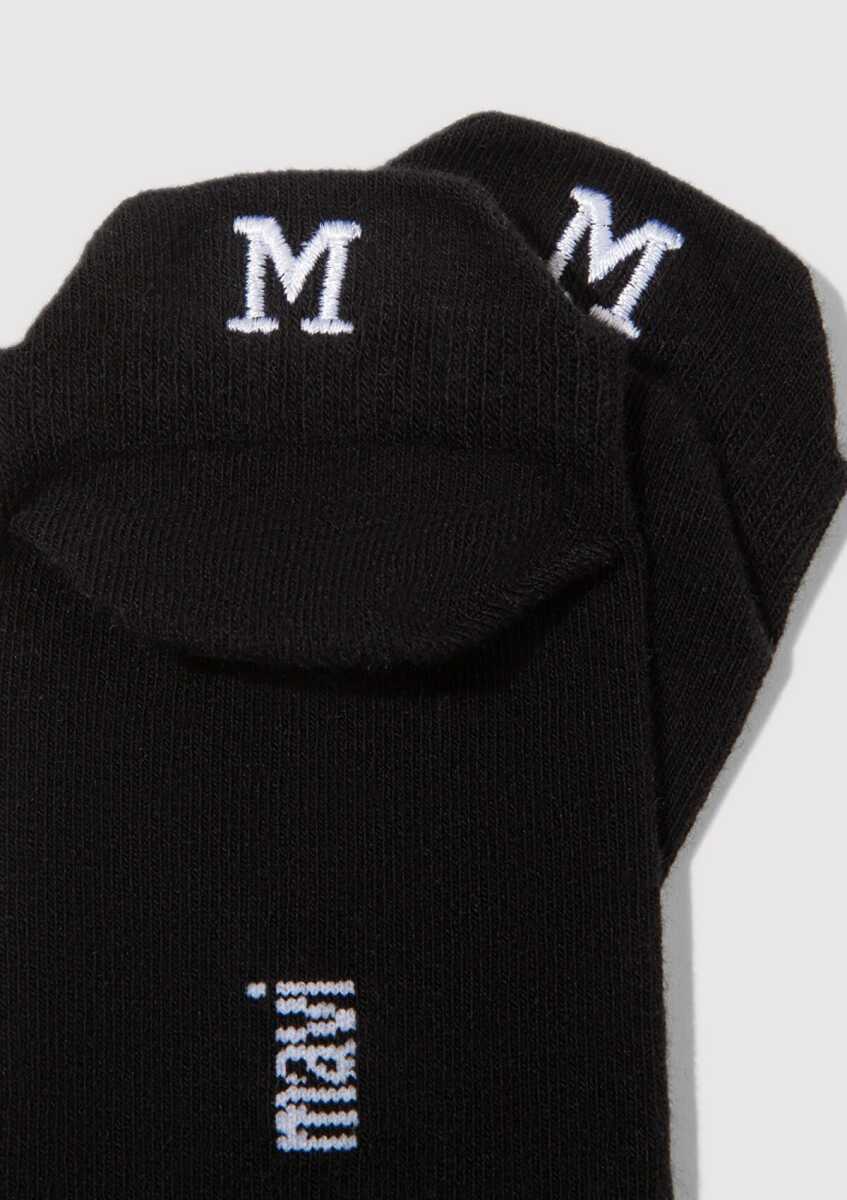 Mavi Patik Siyah Kadın Çorap 1913781-900 - Mavi (1)