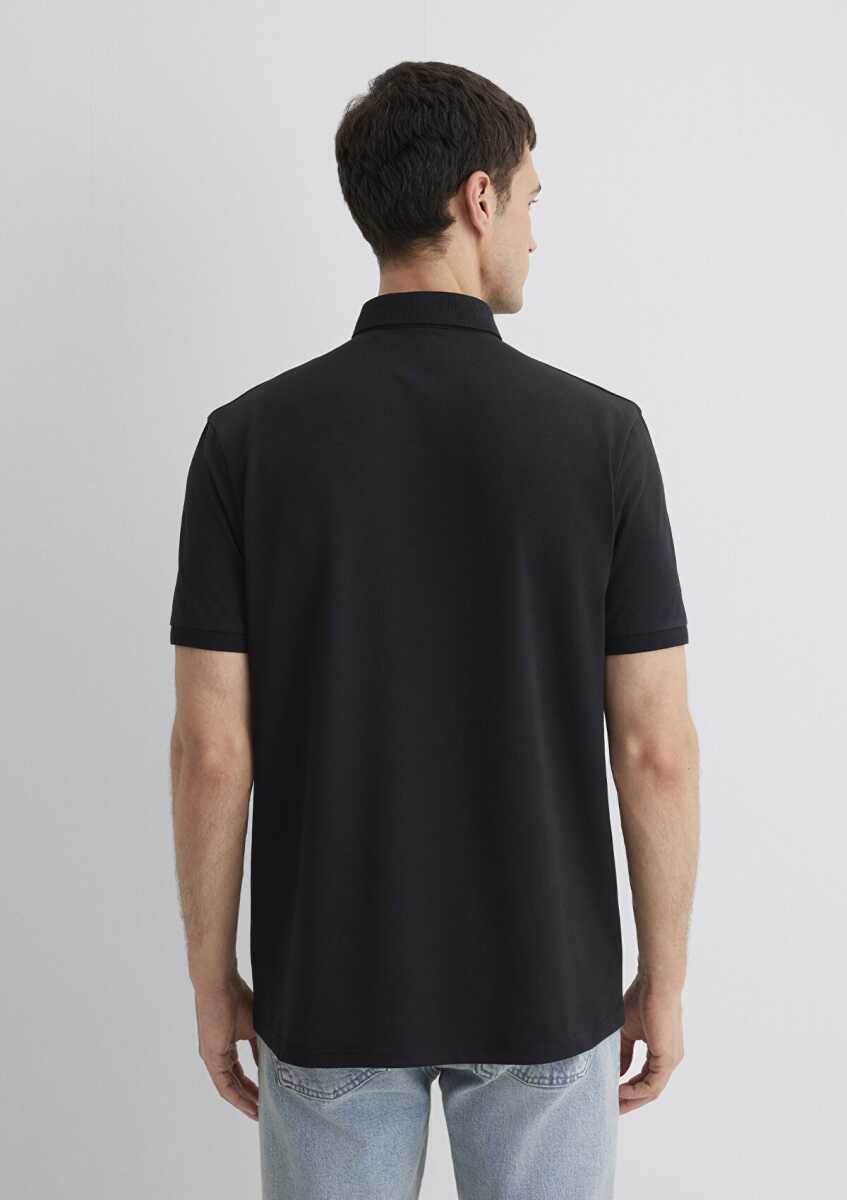 Mavi Polo Siyah Erkek Tişört 0612011-900 - 5