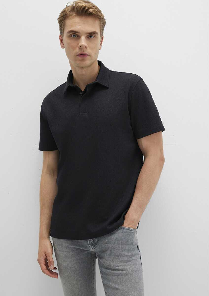 Mavi Polo Siyah Erkek Tişört 0612869-900 - 1