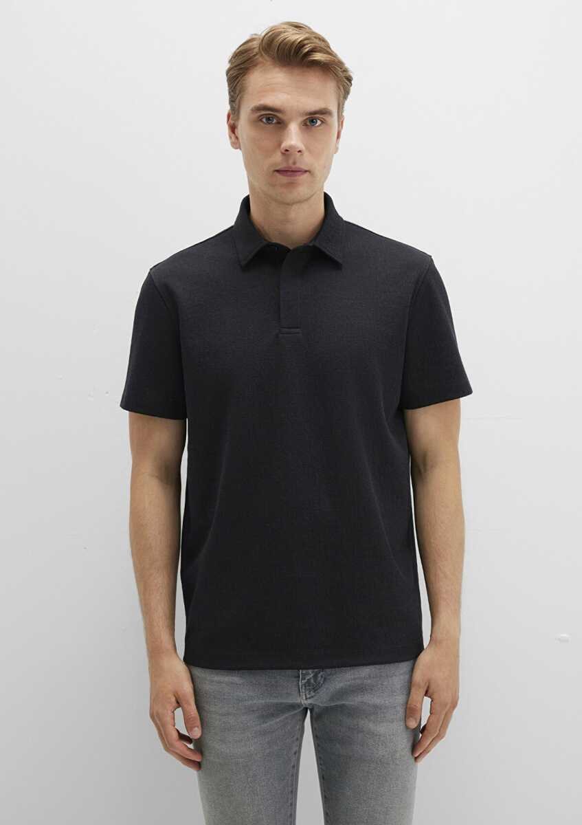 Mavi Polo Siyah Erkek Tişört 0612869-900 - 3