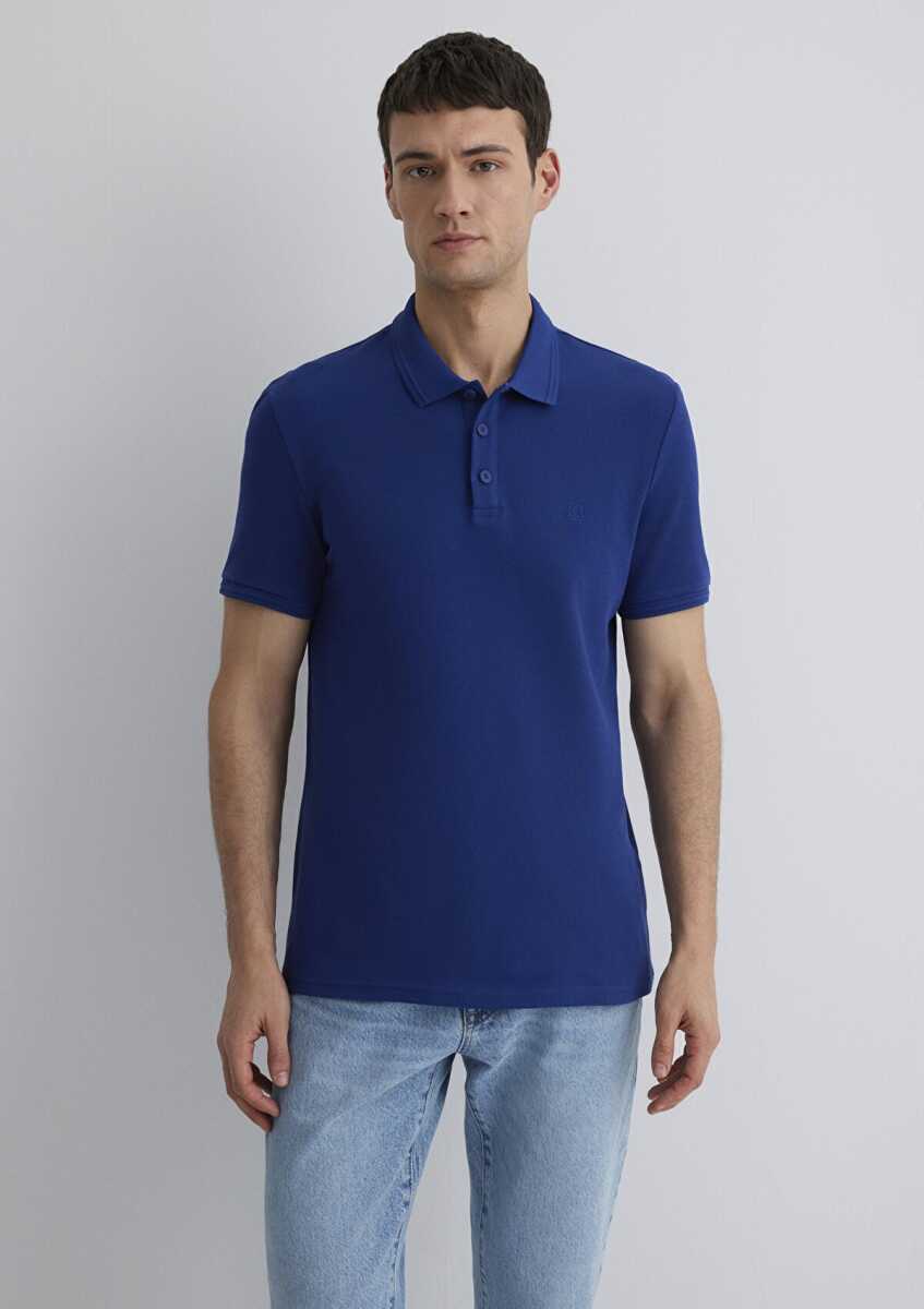 Mavi Polo Yaka Derin Lacivert Erkek Tişört 064946-70758 - 3