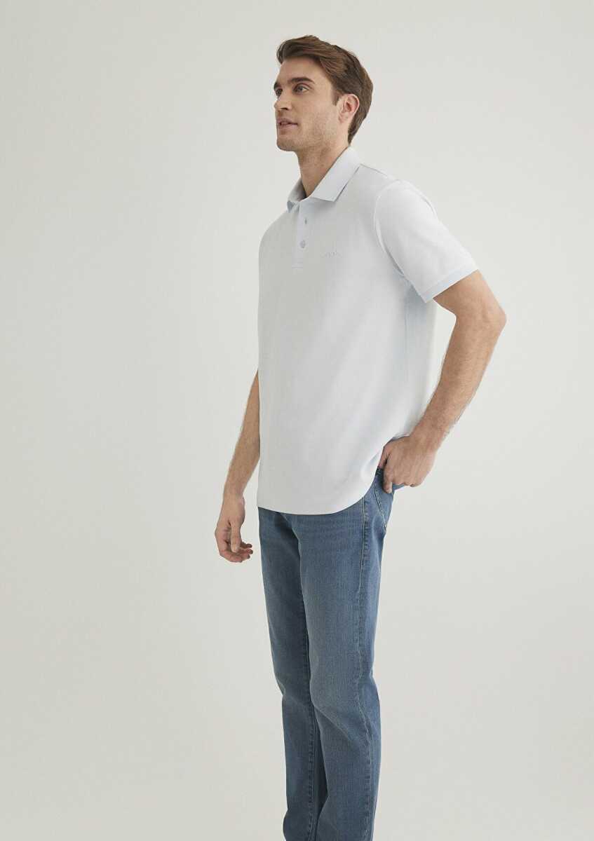 Mavi Polo Yaka Erkek Tişört 0612520-70793 - 2