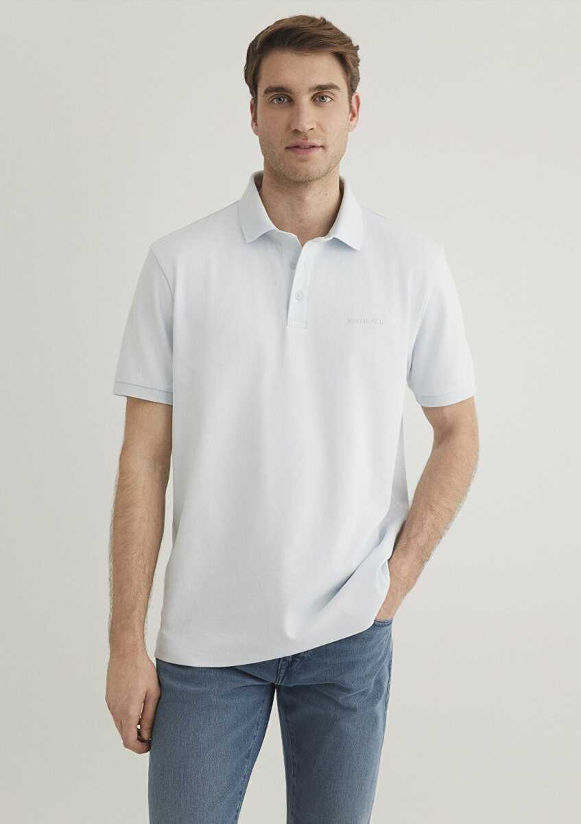 Mavi Polo Yaka Erkek Tişört 0612520-70793 - 3