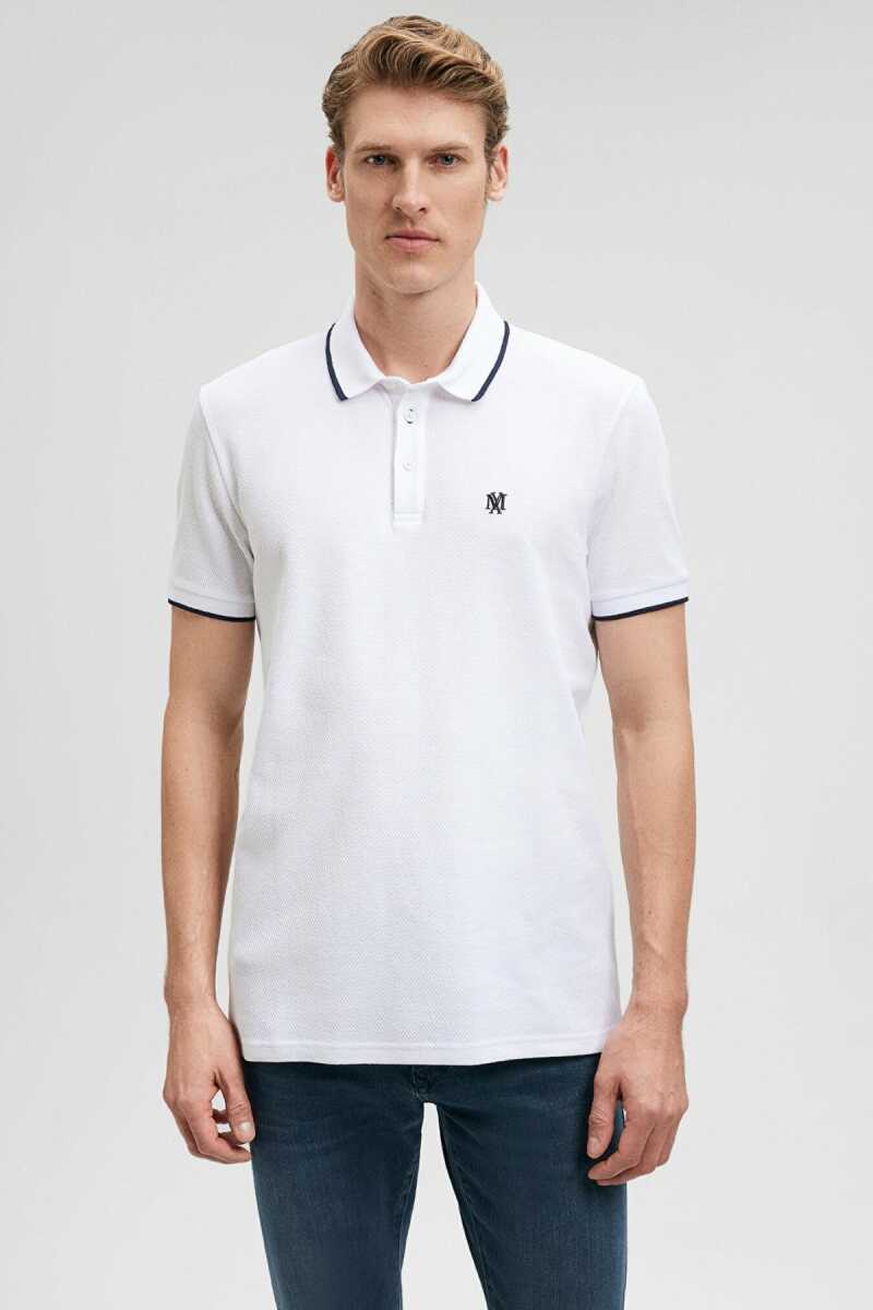 Mavi Polo Yaka Erkek Tişört 066039-620 - 5