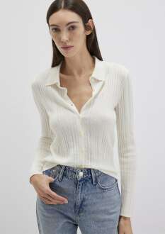 Mavi Polo Yaka Kadın Kazak 1710838-80194 