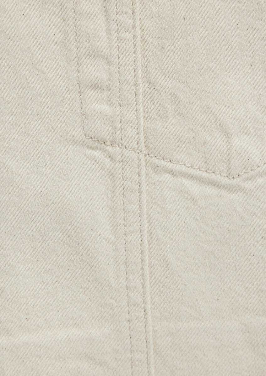 Mavi Ray Classic Denim Ekru Oversize Jean Ceket 0110273-A1707 - 8