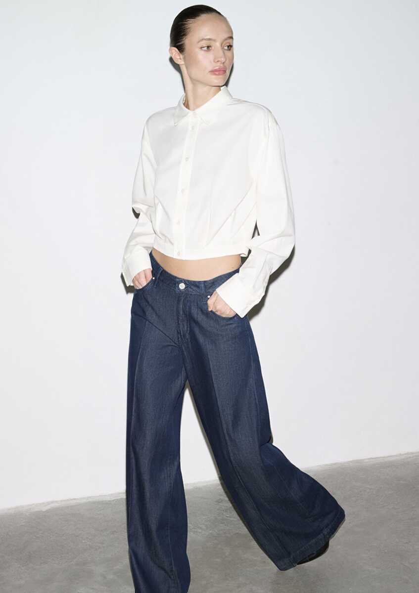 Mavi Remy Mavi Edition Wide Leg Kadın Jean Pantolon 1012603-90595 (1)