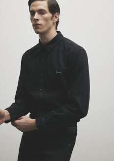 Mavi Roy Deep Smoke Lux Black Nights Erkek Jean Gömlek 0210496-82410 