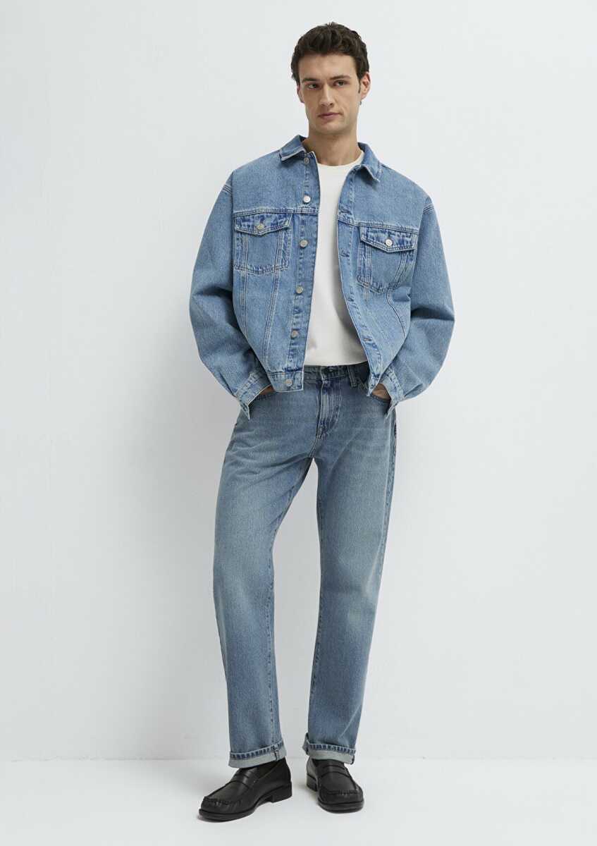 Mavi Ryan Dusty Açık Mavi Overzise Erkek Jean Ceket 0110001-A2096