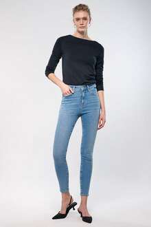 Mavi Serenay Mid Used Gold Shape Kadın Jean Pantolon 100980-80533 