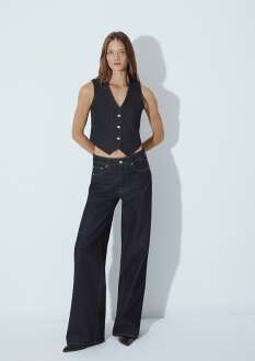 Mavi Siena Iconic Rinse Wide Leg Yüksel Bel Kadın Jean Pantolon 1010763-90994