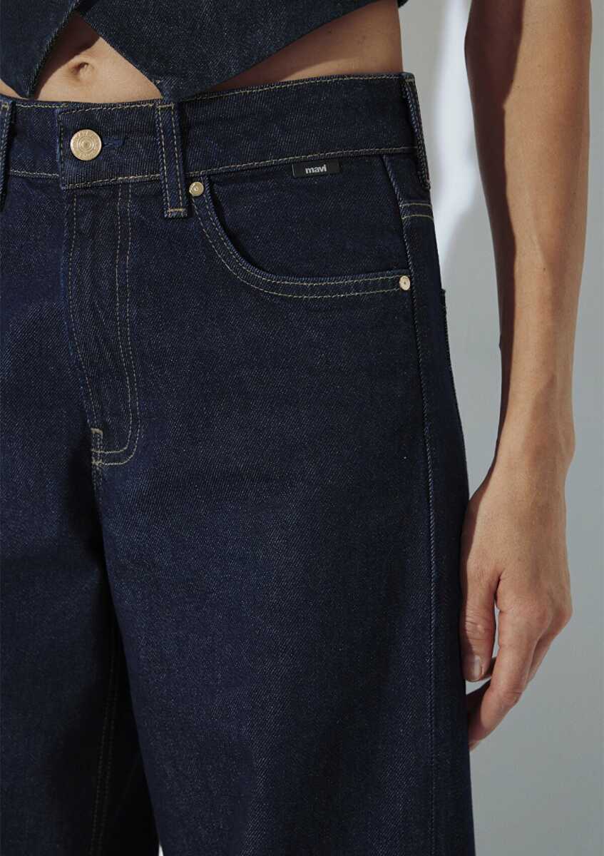 Mavi Siena Iconic Rinse Wide Leg Yüksel Bel Kadın Jean Pantolon 1010763-90994 - 5