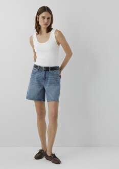 Mavi Sıena Mid Vintage Classic Denim Kadın Jean Şort 1421033-A3200