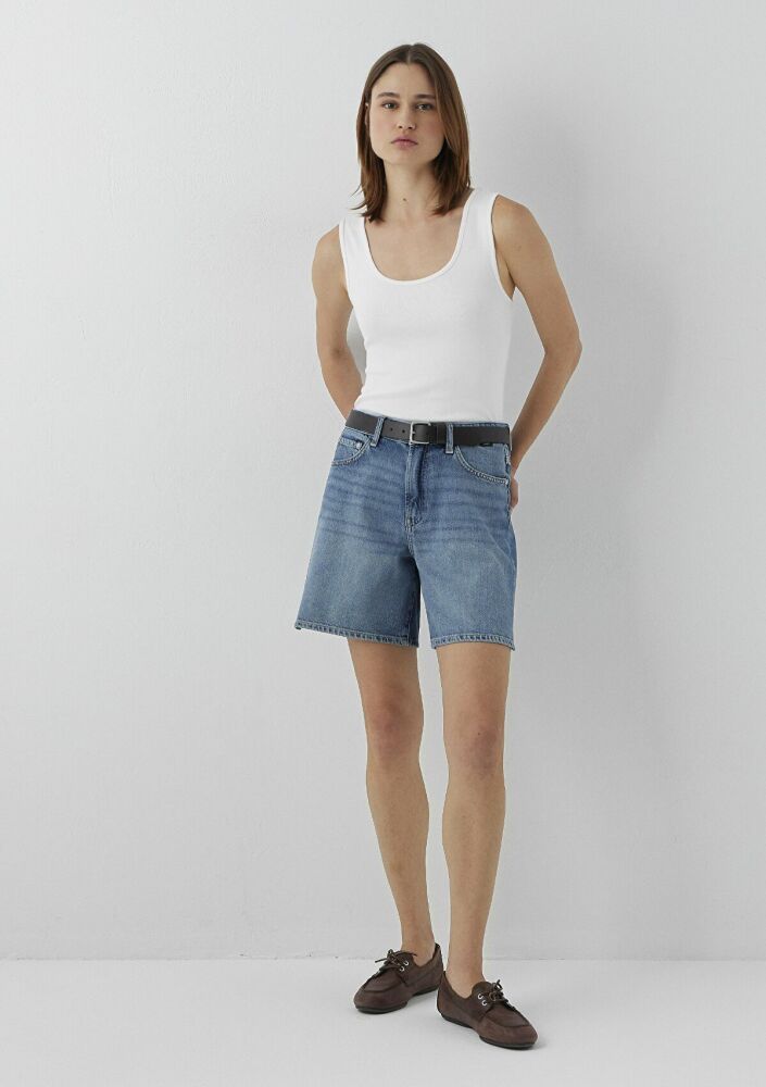 Mavi Sıena Mid Vintage Classic Denim Kadın Jean Şort 1421033-A3200 (1)