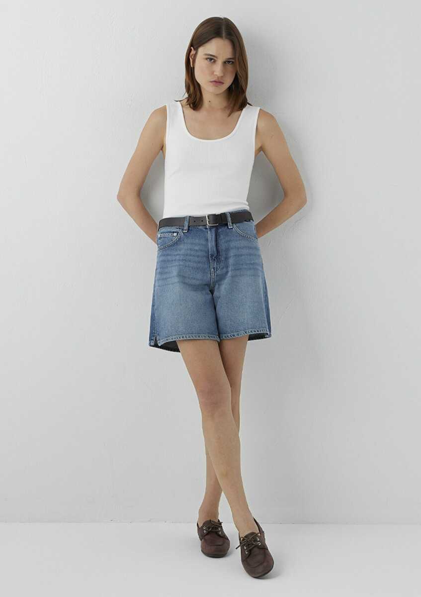 Mavi Sıena Mid Vintage Classic Denim Kadın Jean Şort 1421033-A3200 - 3