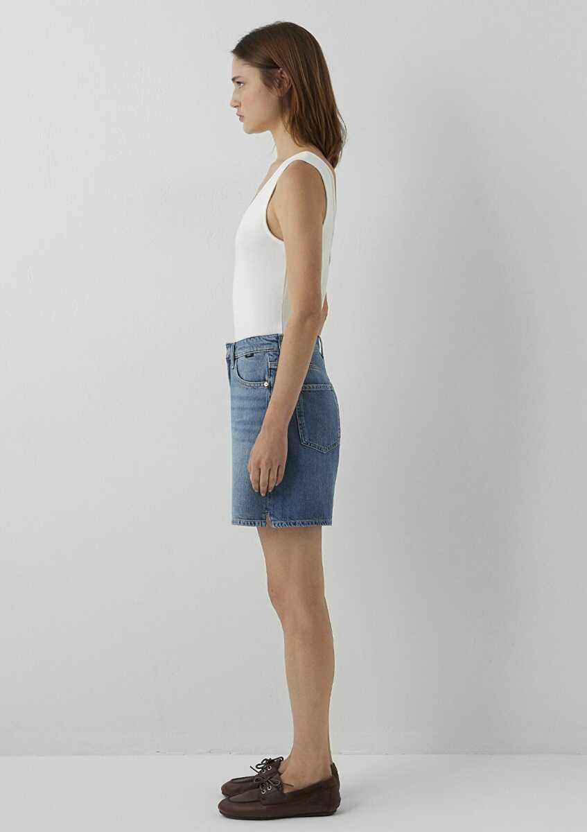 Mavi Sıena Mid Vintage Classic Denim Kadın Jean Şort 1421033-A3200 - 5