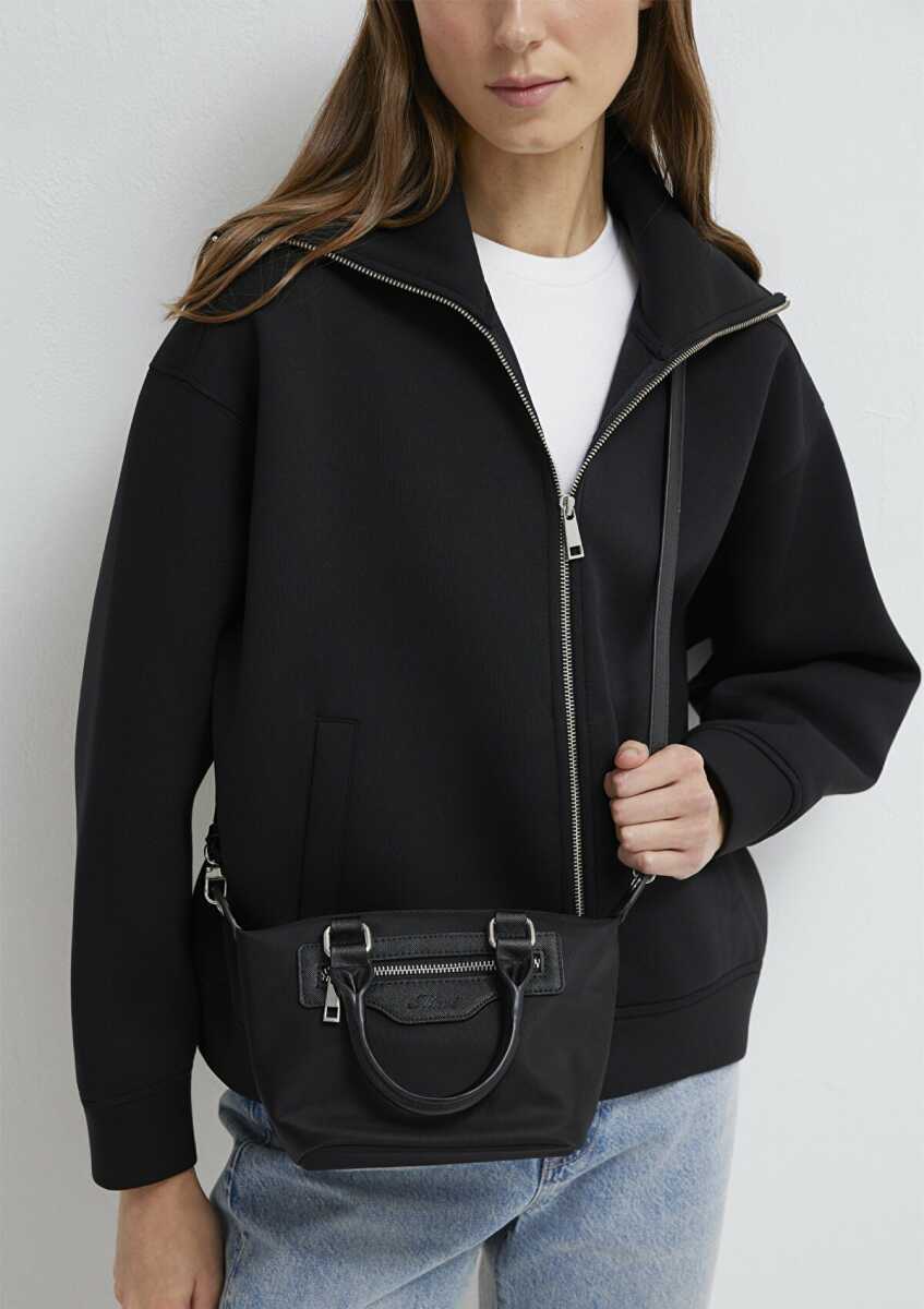 Mavi Siyah Çapraz Kadın Çanta 1913020-900 - Mavi (1)