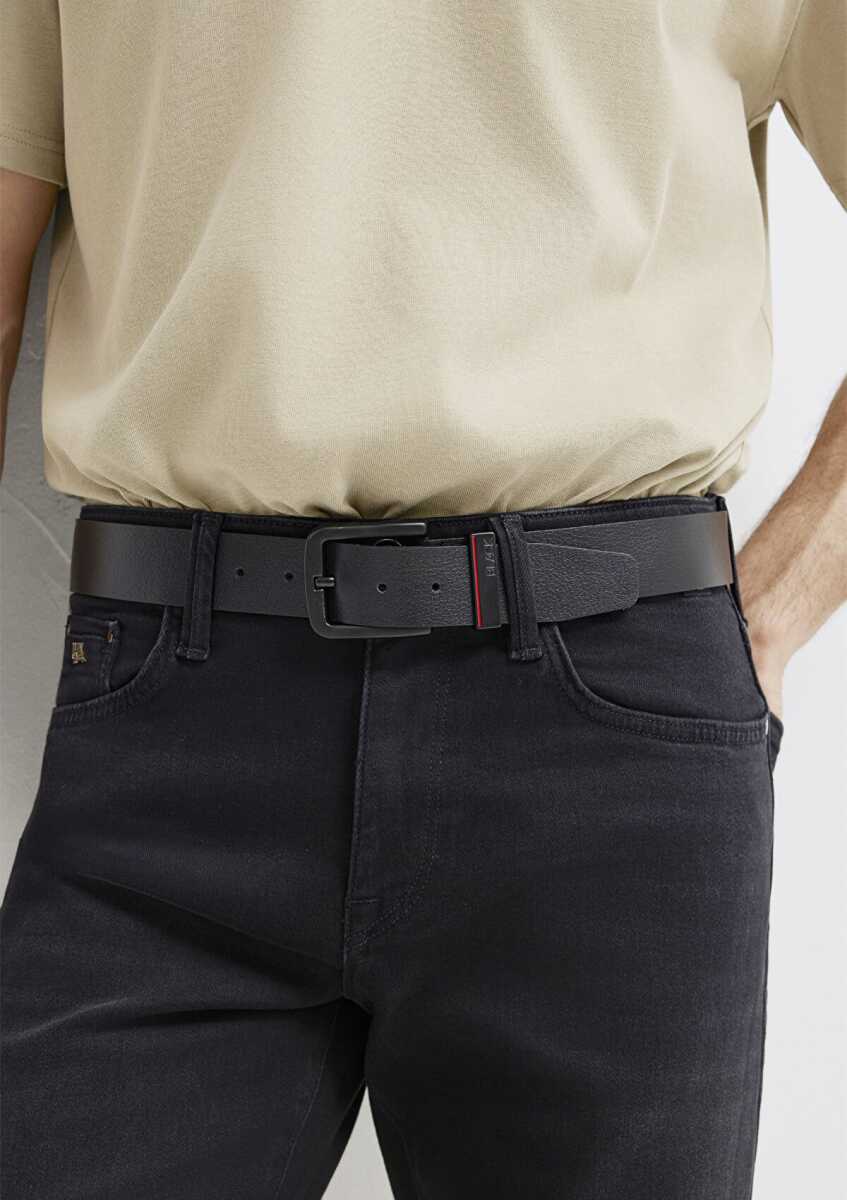 Mavi Siyah Deri Erkek Kemer 0912253-900