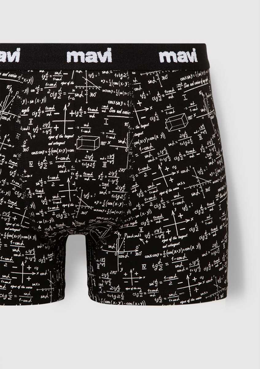 Mavi Siyah Erkek Boxer 0910049-85857 - 2