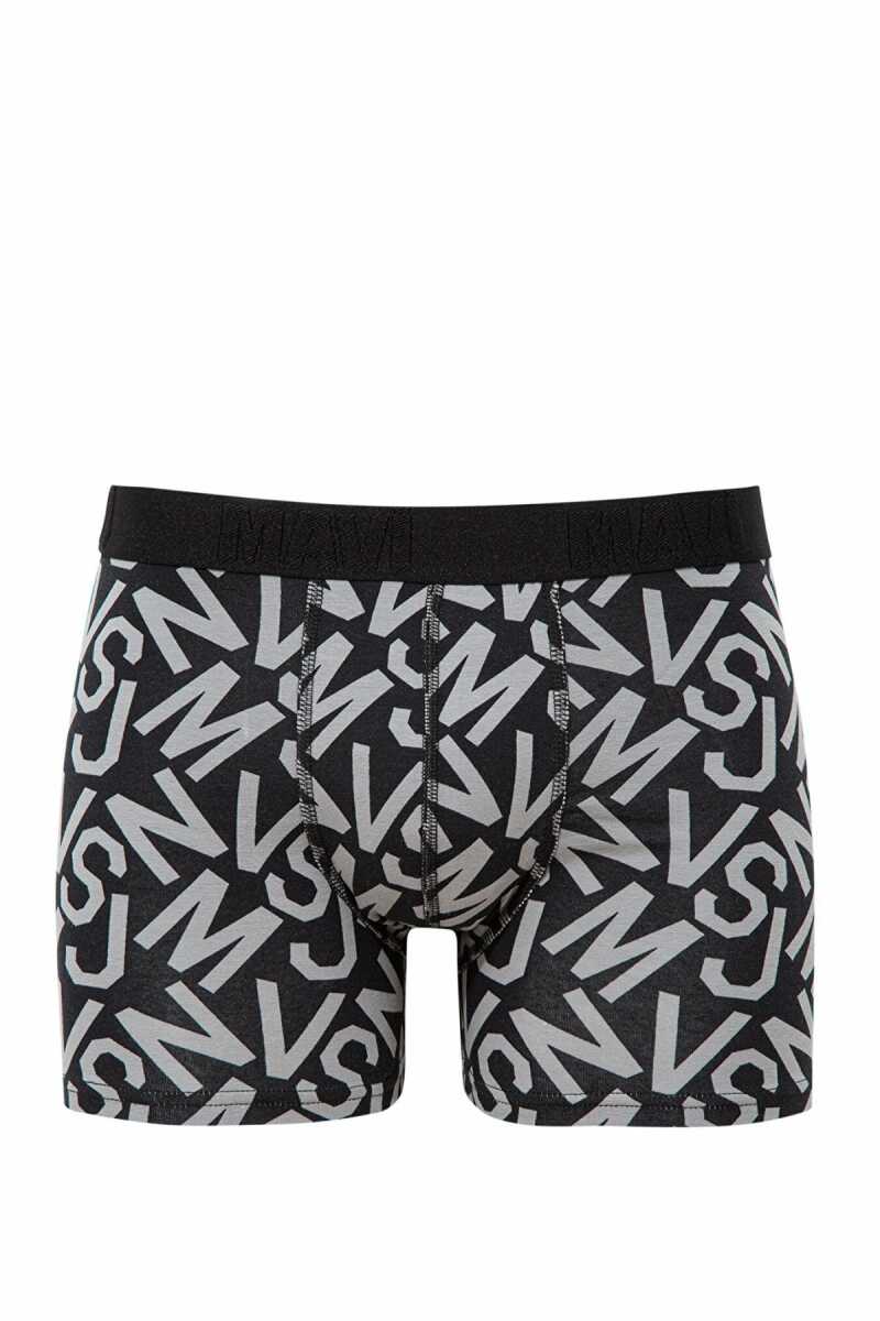 Mavi Siyah Erkek Boxer 0910441-85857 - 1