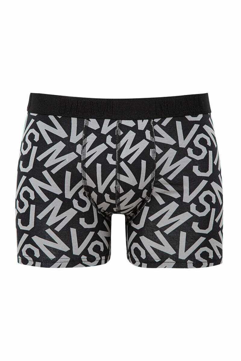 Mavi Siyah Erkek Boxer 0910441-85857 - 2