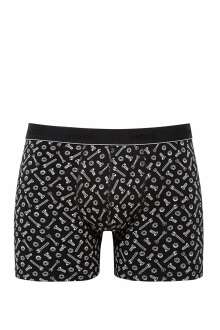 Mavi Siyah Erkek Boxer 0910444-85857