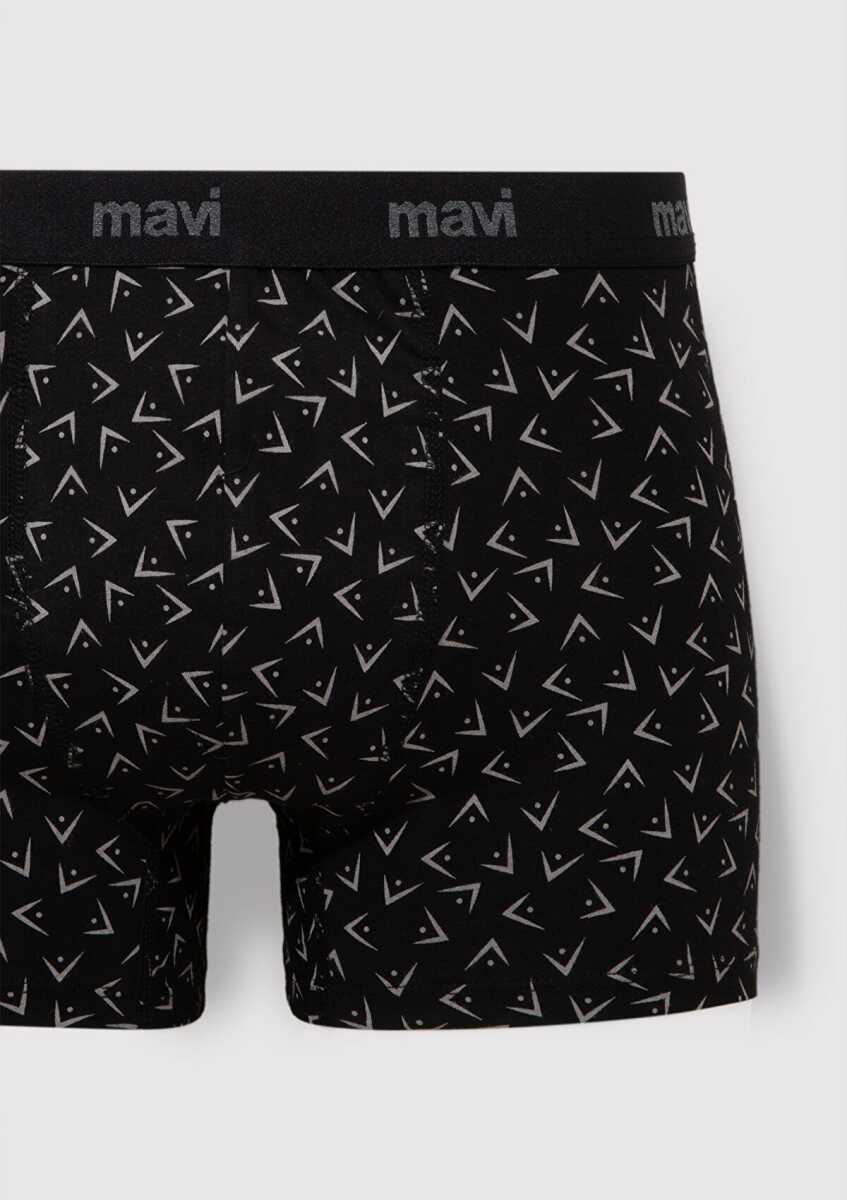 Mavi Siyah Erkek Boxer 0911049-900 - 3