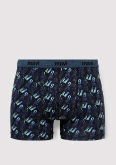 Mavi Siyah Erkek Boxer 0911632-900 