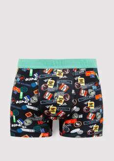 Mavi Siyah Erkek Boxer 0911850-900