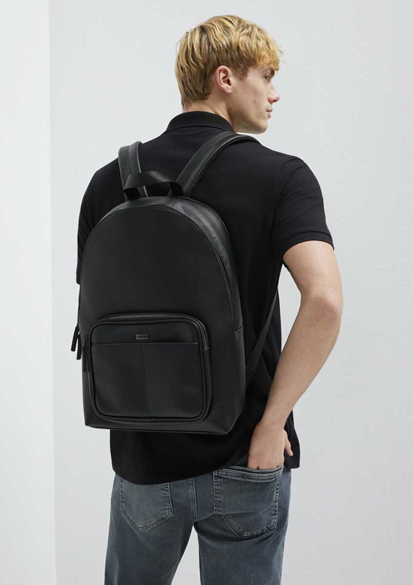 Mavi Siyah Erkek Sırt Çantası 0912151-900 - Mavi