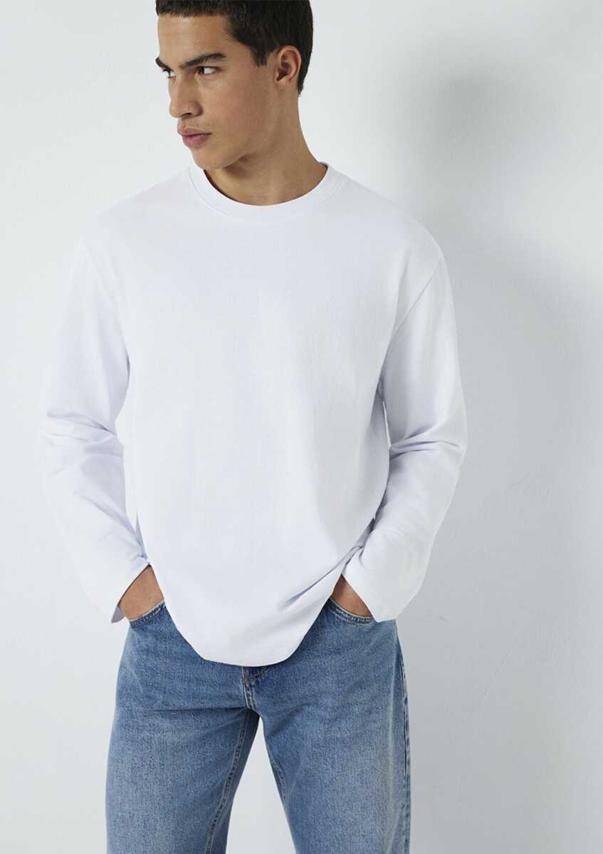 Mavi Siyah Erkek Sweat 0613170-620 - Mavi (1)