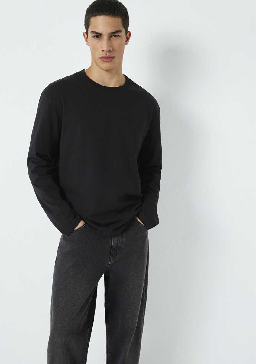 Mavi Siyah Erkek Sweat 0613170-900 - Mavi (1)