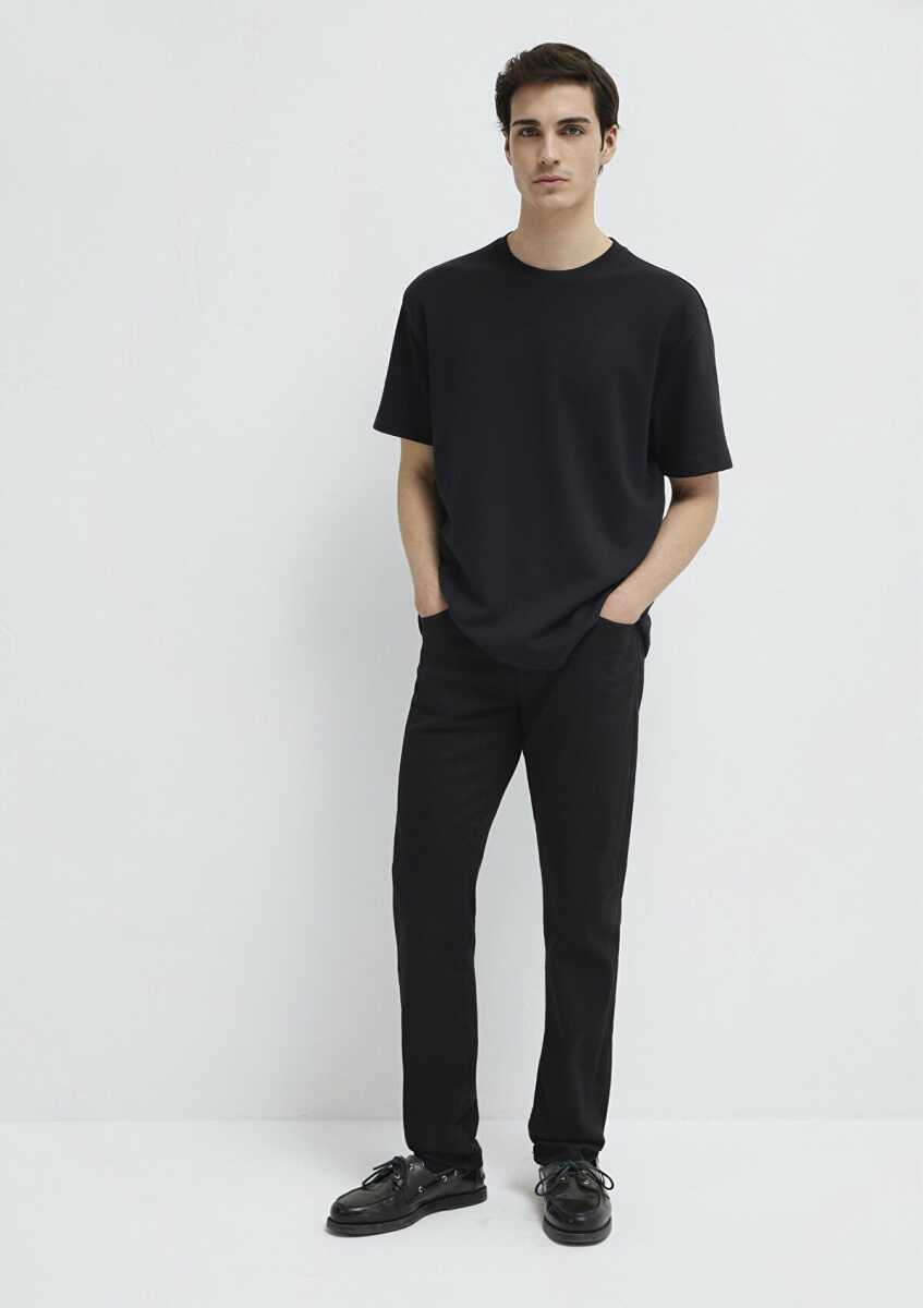 Mavi Siyah Erkek Tişört 0612731-900