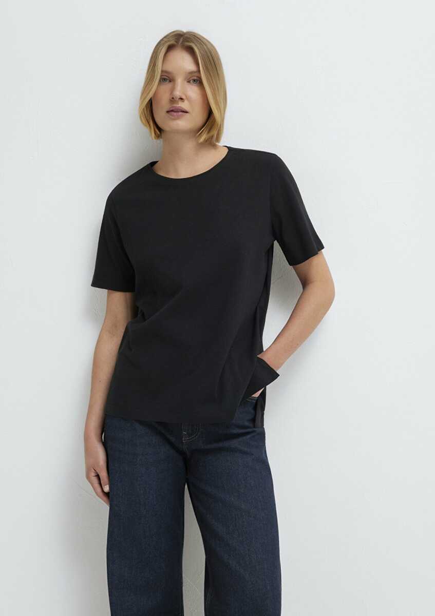 Mavi Siyah Loose Fit Kadın Tişört 1614174-900 - 1