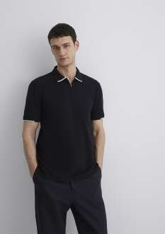 Mavi Siyah Polo Erkek Tişört 0612654-900