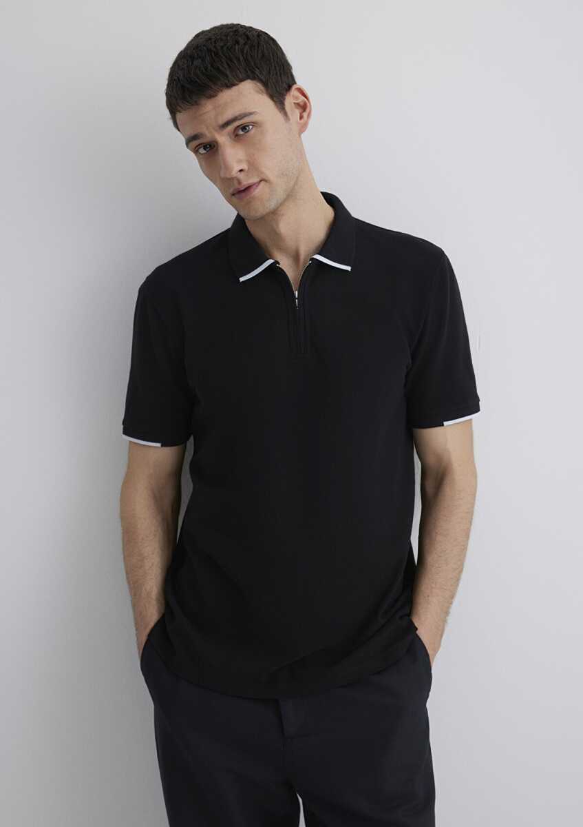 Mavi Siyah Polo Erkek Tişört 0612654-900 - 2