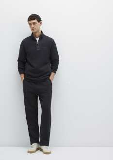 Mavi Siyah Regular Fit Erkek Eşofman Altı 0010523-900 