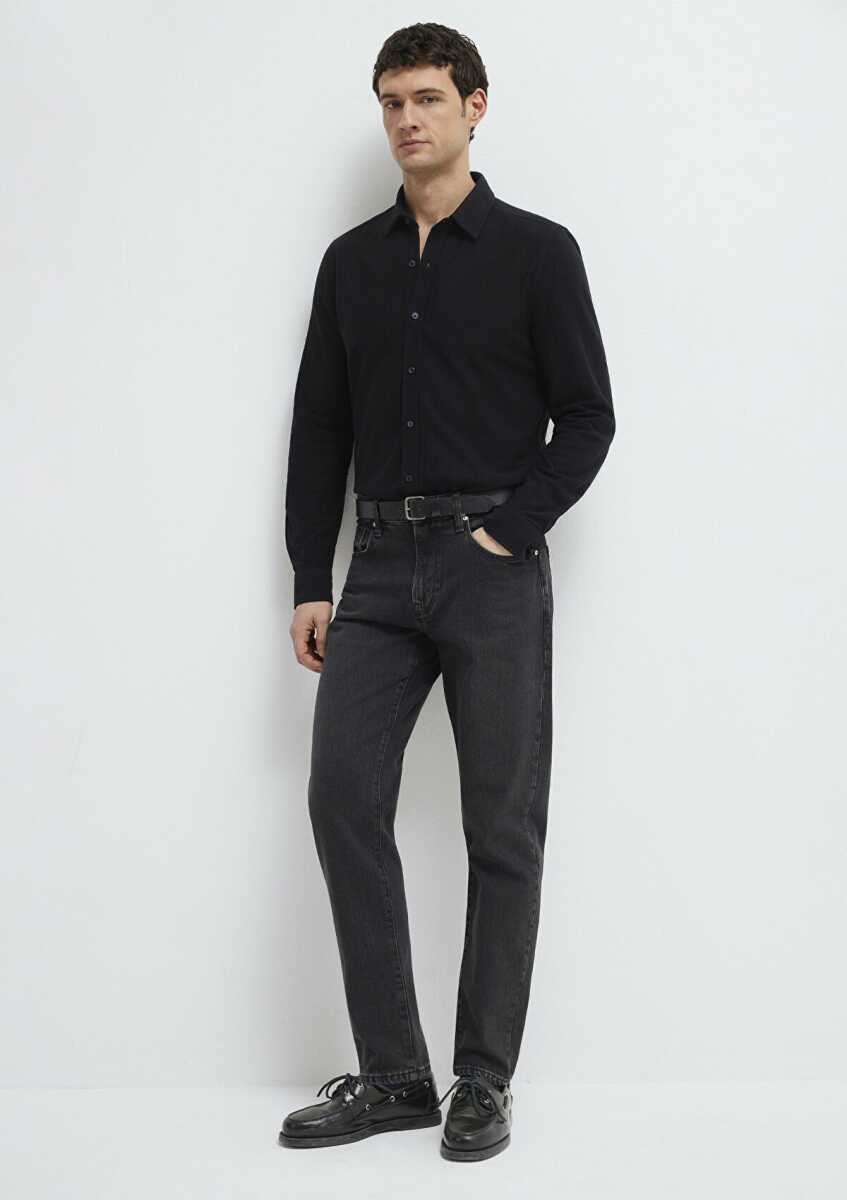 Mavi Siyah Regular Fit Erkek Gömlek 0212062-900