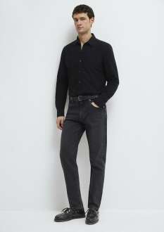 Mavi Siyah Regular Fit Erkek Gömlek 0212062-900 